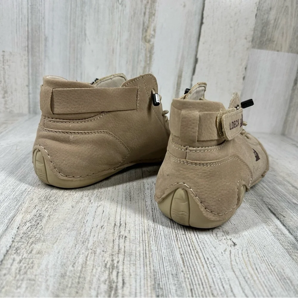 Dbeck Men's Suede High Boots Leather Casual Sneakers‎ #135